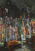 Floris Verster Still Life with Bottles oil